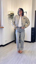 BOMBER IN JEANS SLAVATO