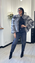 PELLICCIA MANICA LUNGA FUME