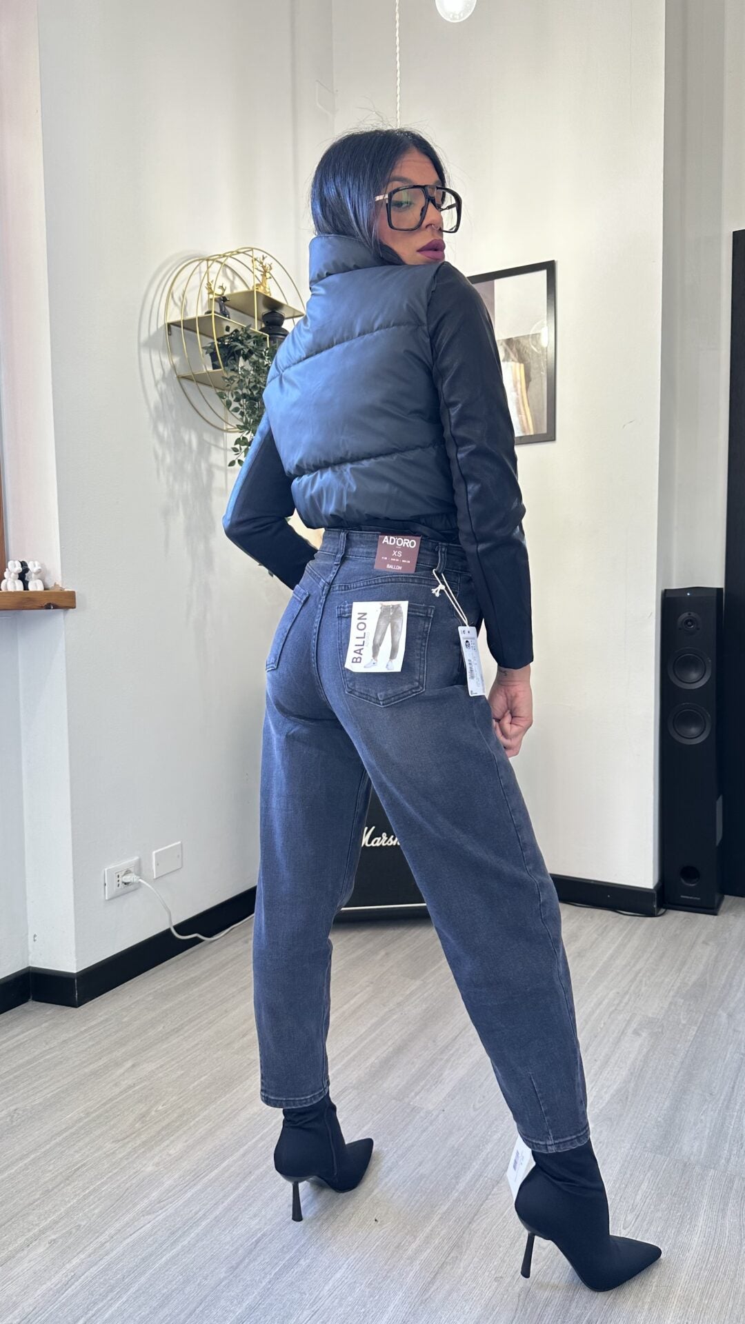 BOMBER SMANICATO BLACK