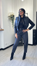 BOMBER SMANICATO BLACK