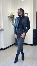 BOMBER SMANICATO BLACK
