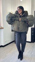 BOMBER OVER CON PELO MILITARE