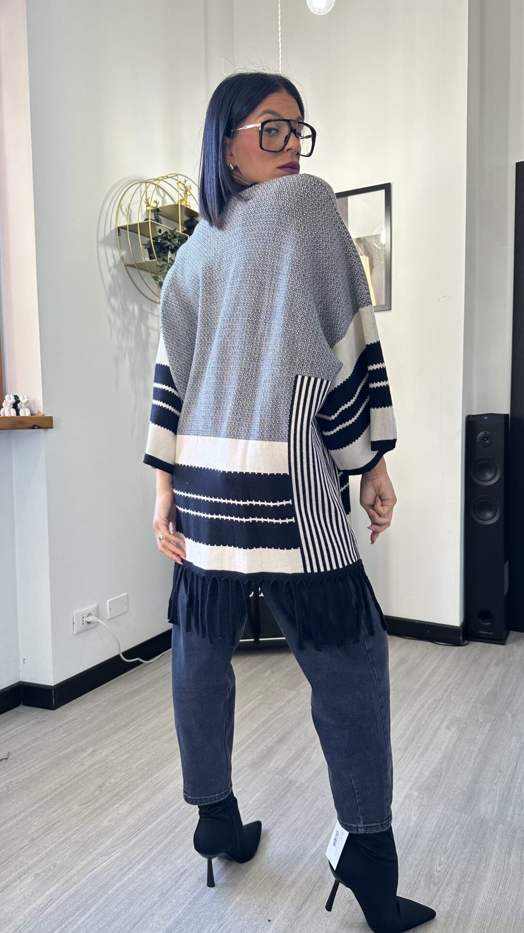 CARDIGAN FANTASIA BIANCO