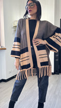 CARDIGAN FANTASIA CAMMELLO