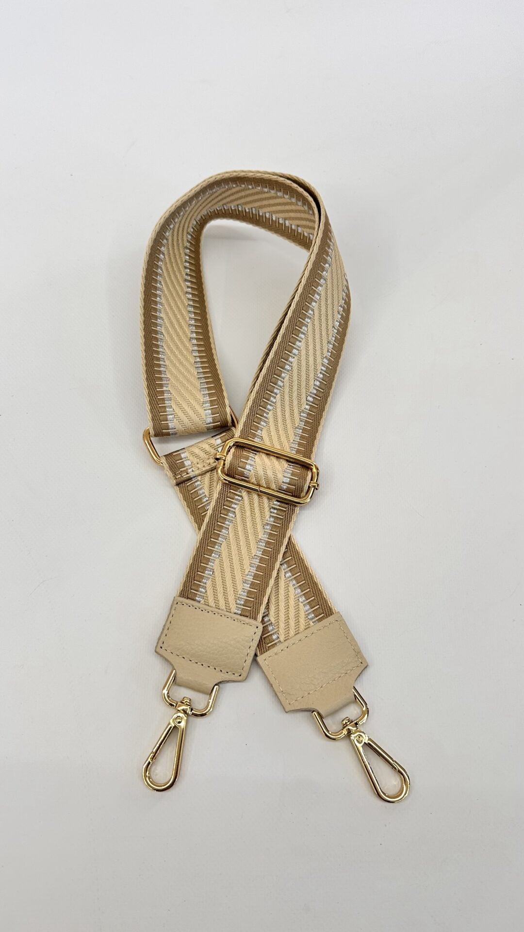 TRACOLLA BORSA FANTASIA BEIGE E TORTORA
