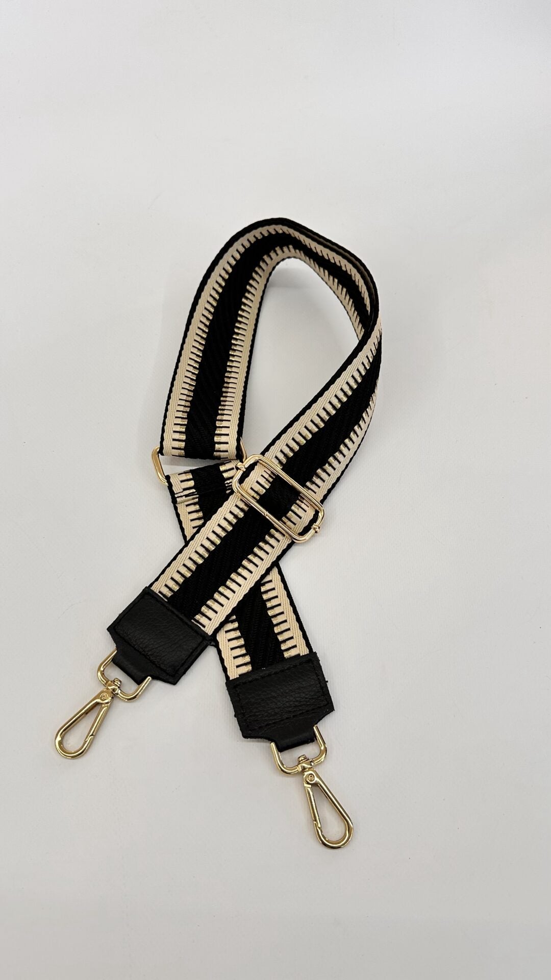 TRACOLLA BORSA FANTASIA NERA ORO BEIGE