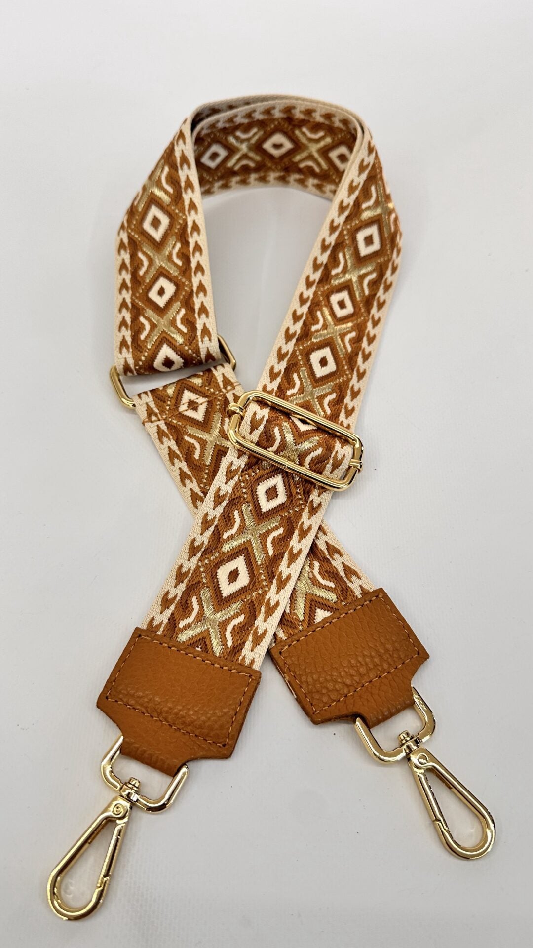TRACOLLA BORSA FANTASIA CAMMELLO ORO BEIGE