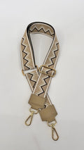 TRACOLLA BORSA ZIGZAG TORTORA