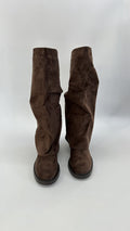 BOOTS SCAMOSCIATO MARRONE
