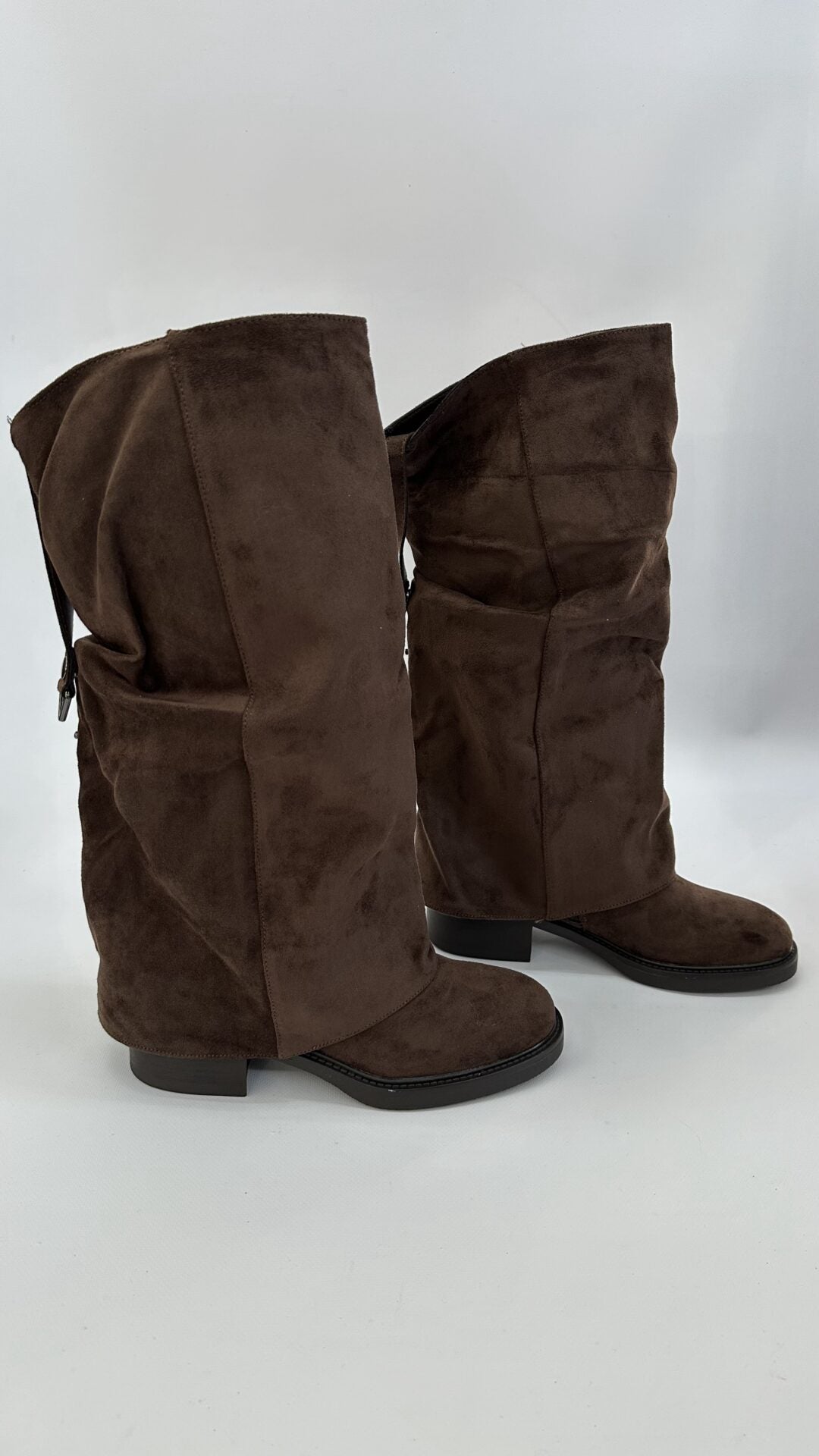 BOOTS SCAMOSCIATO MARRONE