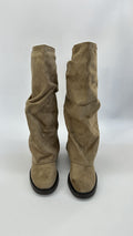 BOOTS SCAMOSCIATO KAKI