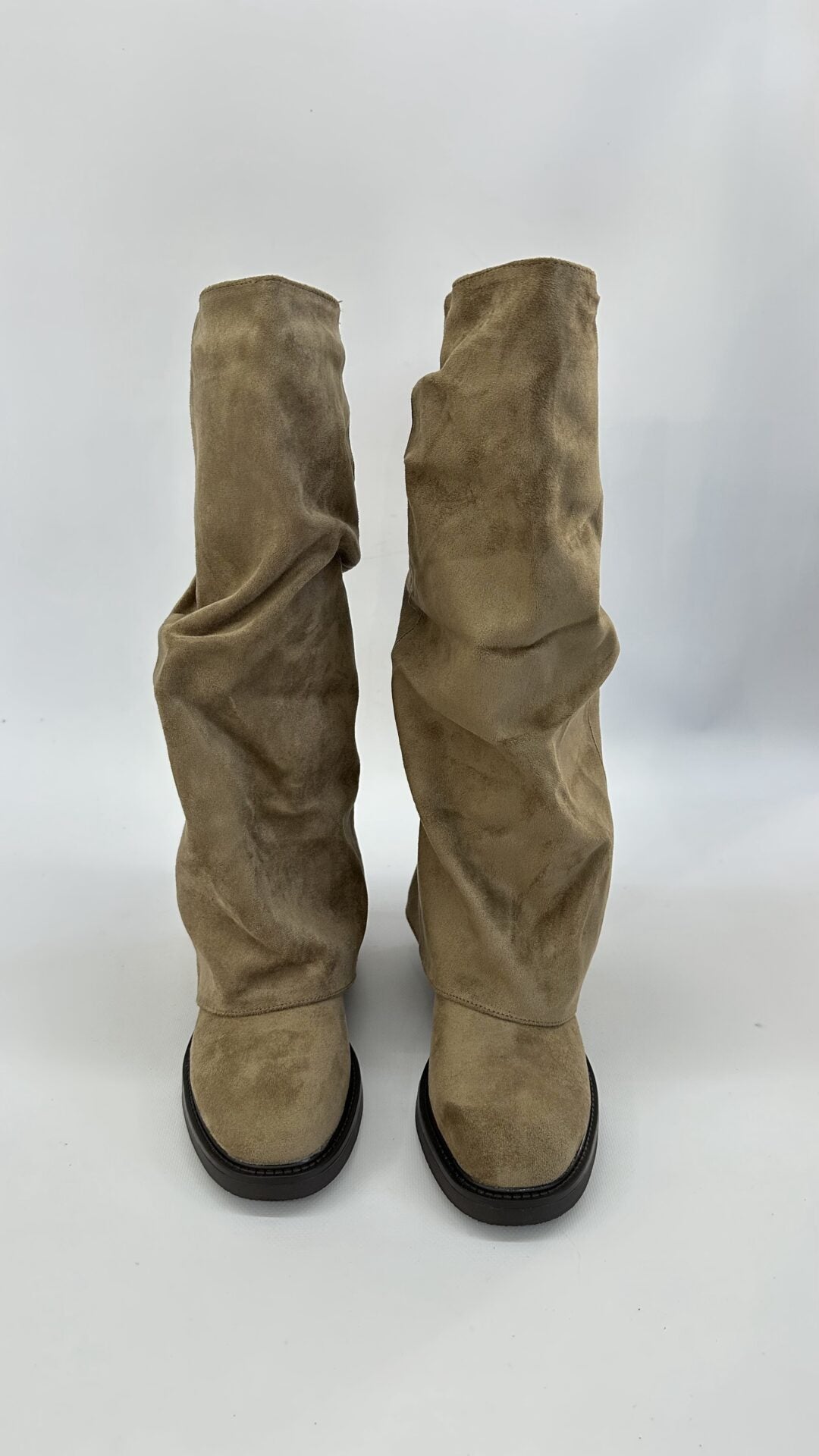 BOOTS SCAMOSCIATO KAKI