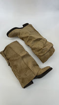 BOOTS SCAMOSCIATO KAKI