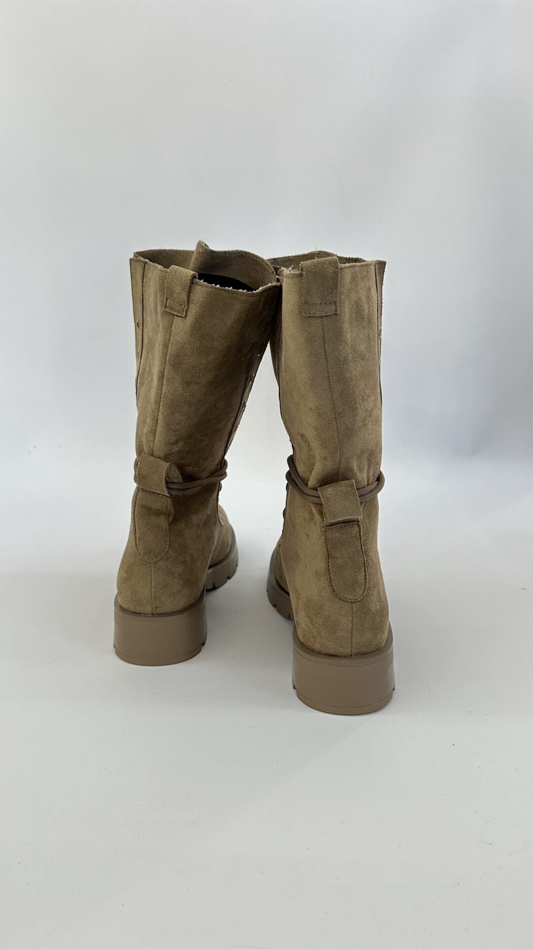 ANFIBIO ALTO SCAMOSCIATO KAKI