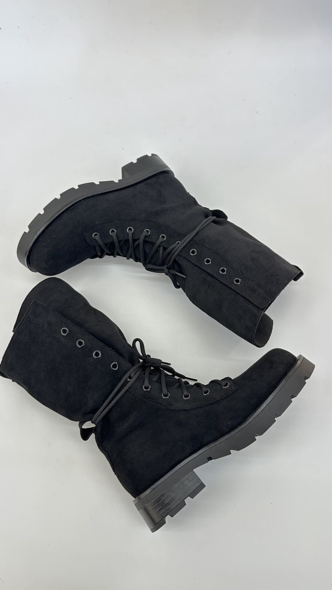 ANFIBIO ALTO SCAMOSCIATO NERO