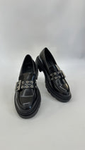 MOCASSINO LUCIDO CON FIBBIA