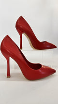 DECOLLETE IN ECOPELLE ROSSA