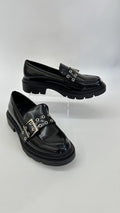 MOCASSINO LUCIDO CON FIBBIA