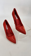 DECOLLETE IN ECOPELLE ROSSA