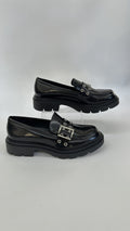 MOCASSINO LUCIDO CON FIBBIA
