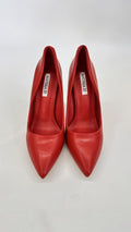 DECOLLETE IN ECOPELLE ROSSA