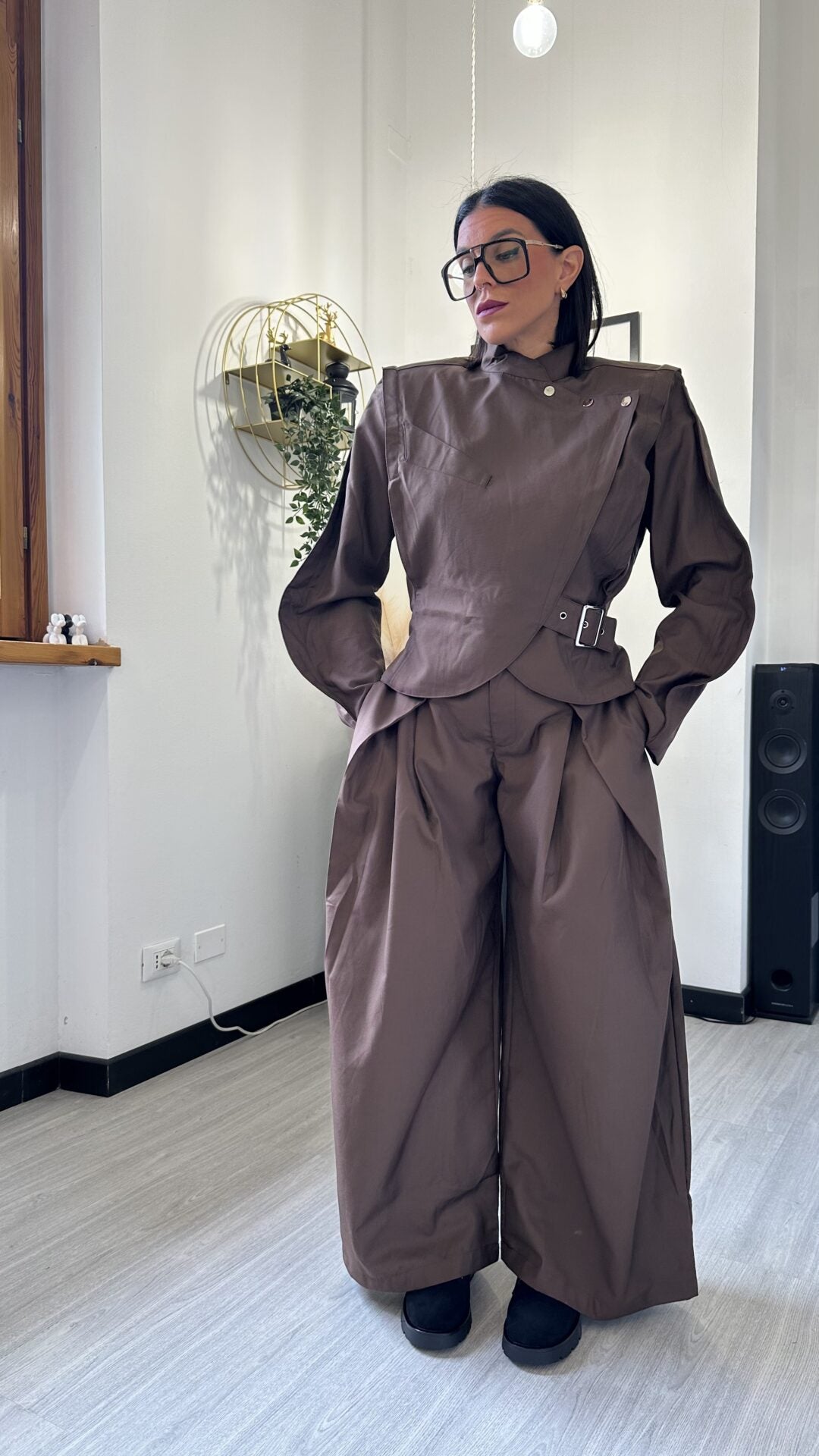 COORDINATO SPACE MARRONE