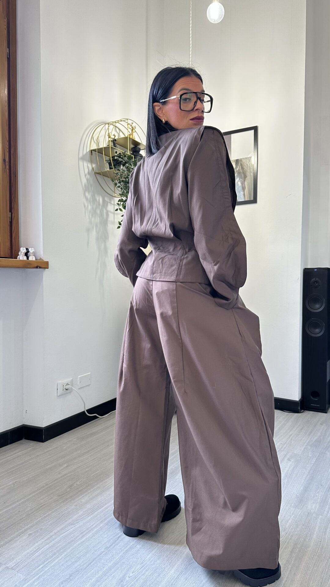 COORDINATO SPACE MARRONE