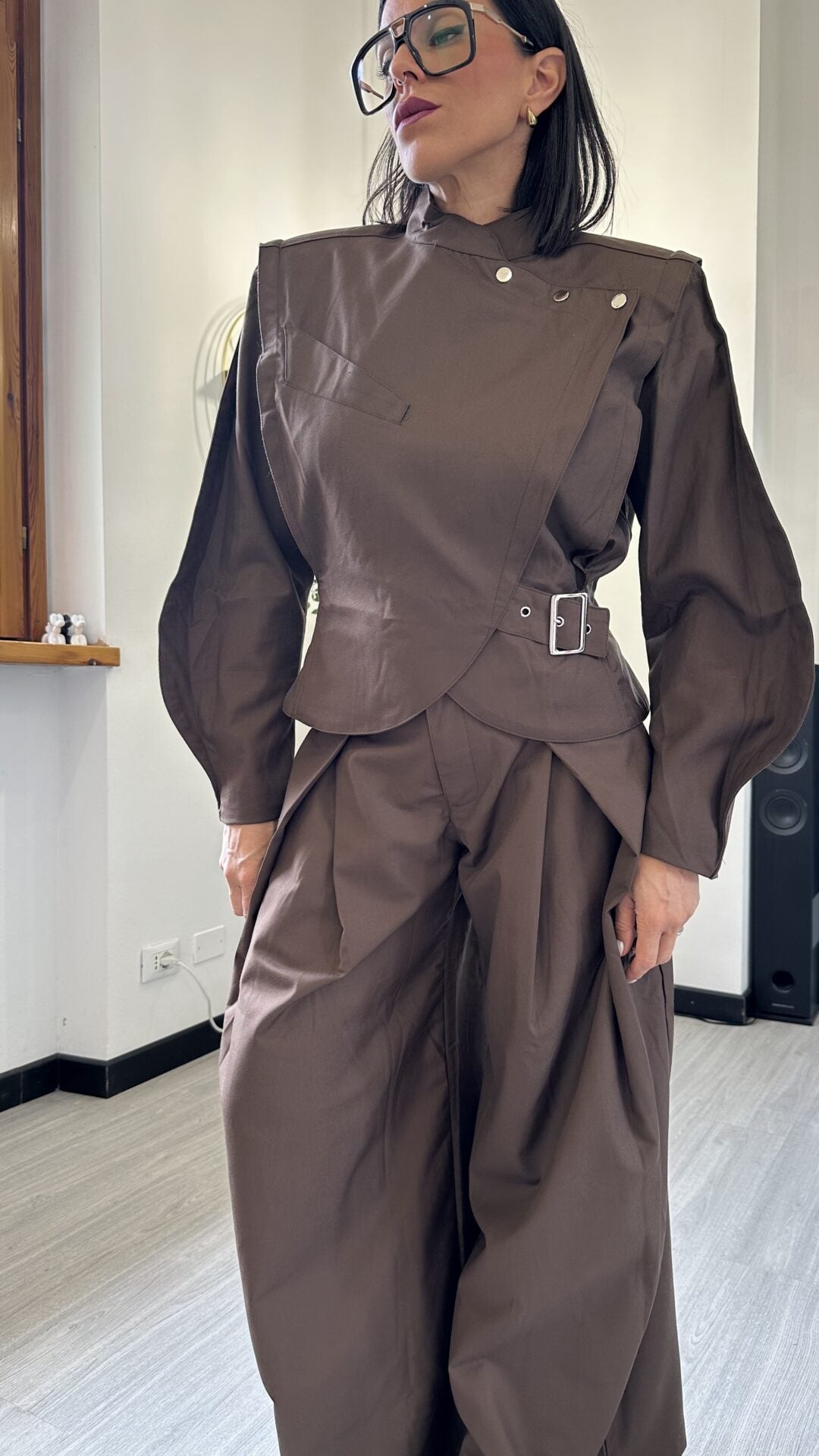 COORDINATO SPACE MARRONE
