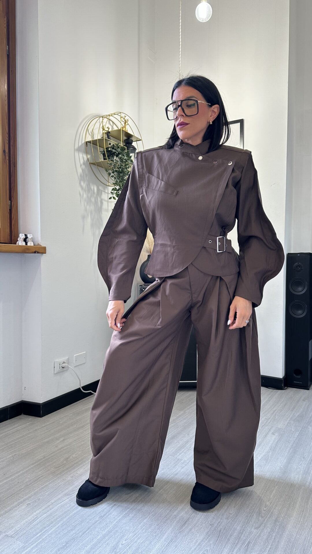 COORDINATO SPACE MARRONE