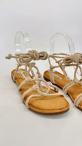 SANDALO ALLA SCHIAVA KAKI