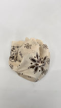 FOULARD FANTASIA MARRONE