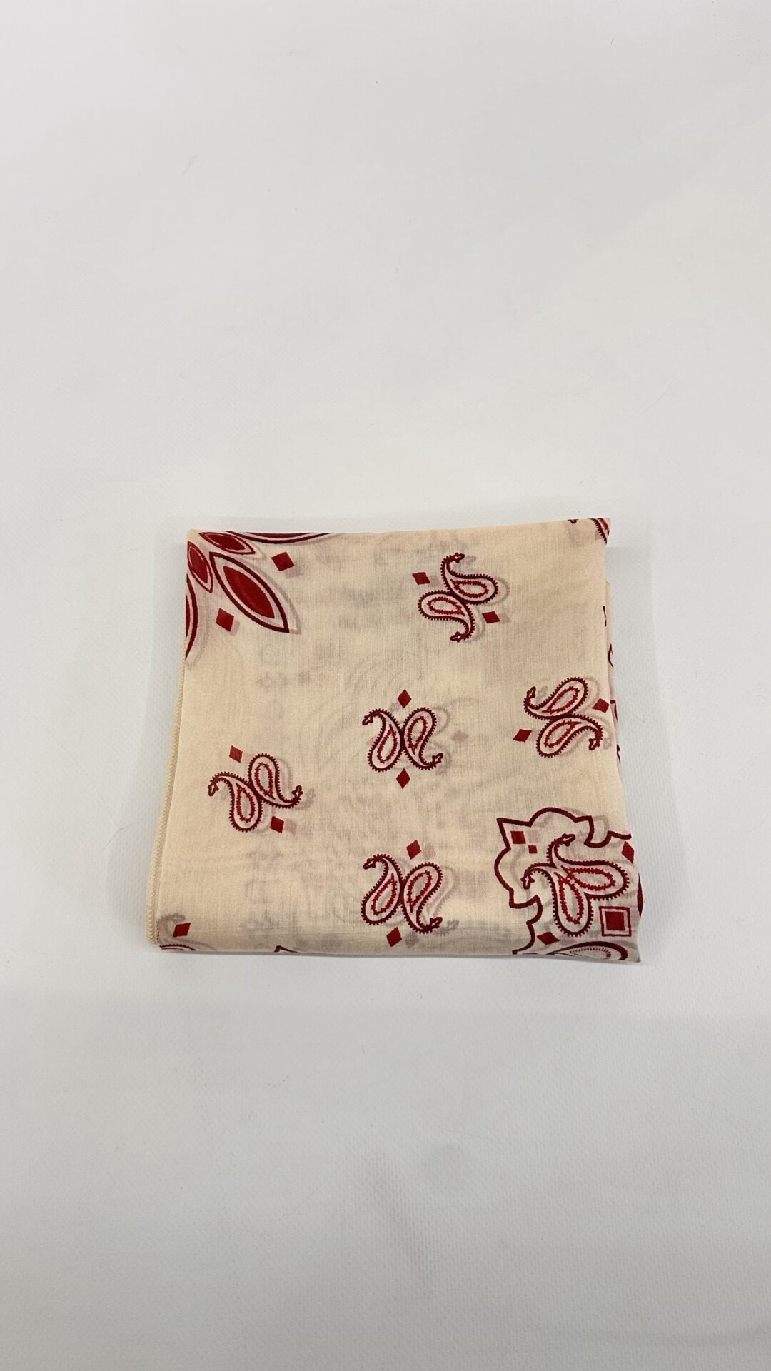 FOULARD FANTASIA ROSSO