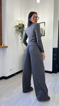 MAGLIETTA FAKEBUTTON GRIGIA