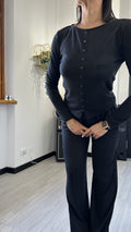 PANTALONE MORBIDO NERO