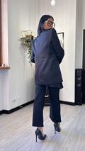 BLAZER SATIN NERO