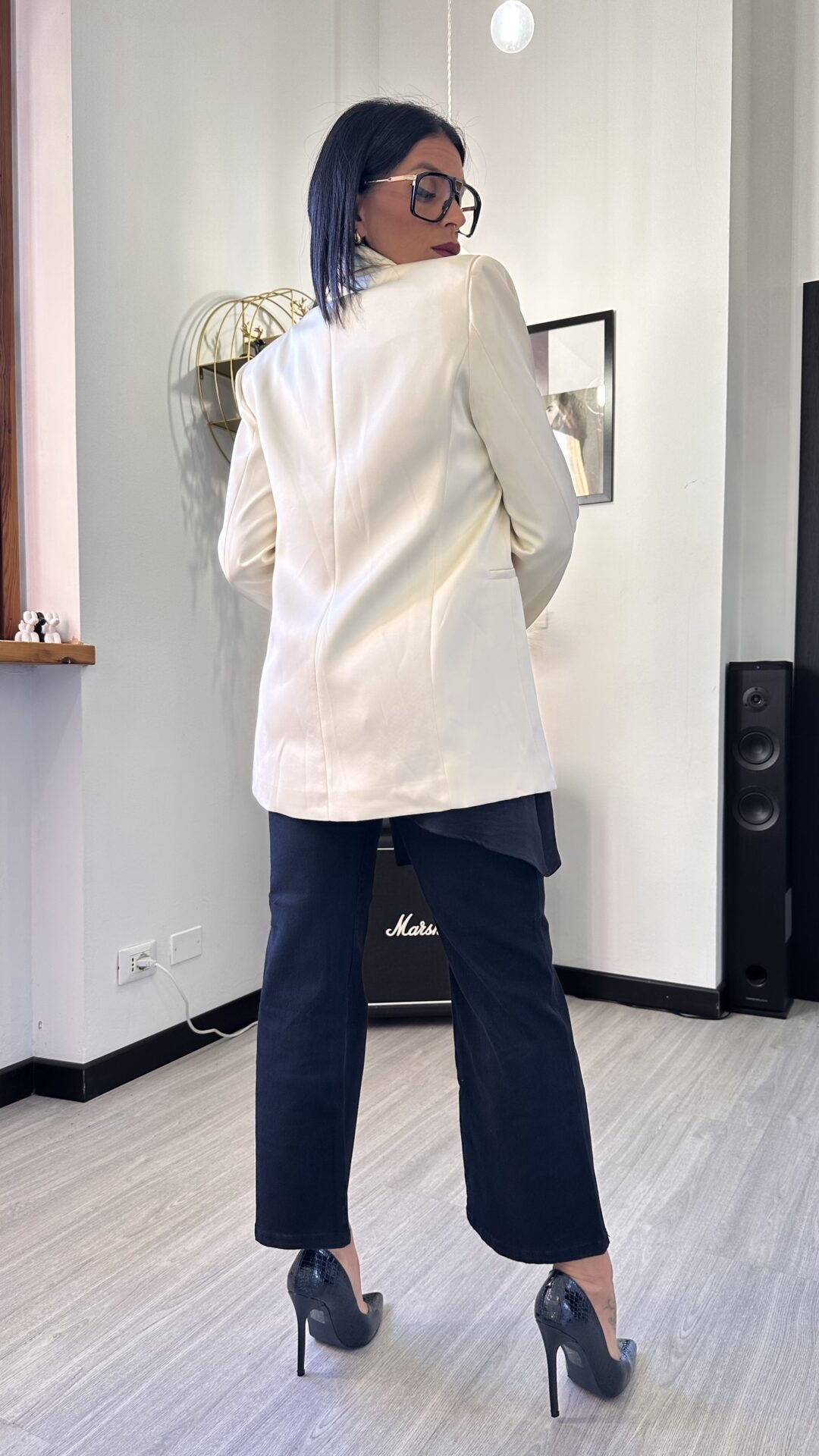 BLAZER SATIN BURRO