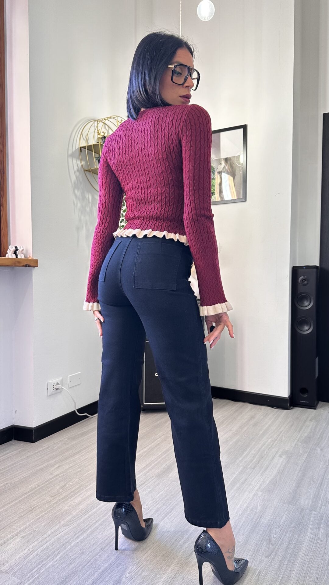 MAGLIONCINO FRUFRU BORDEAUX