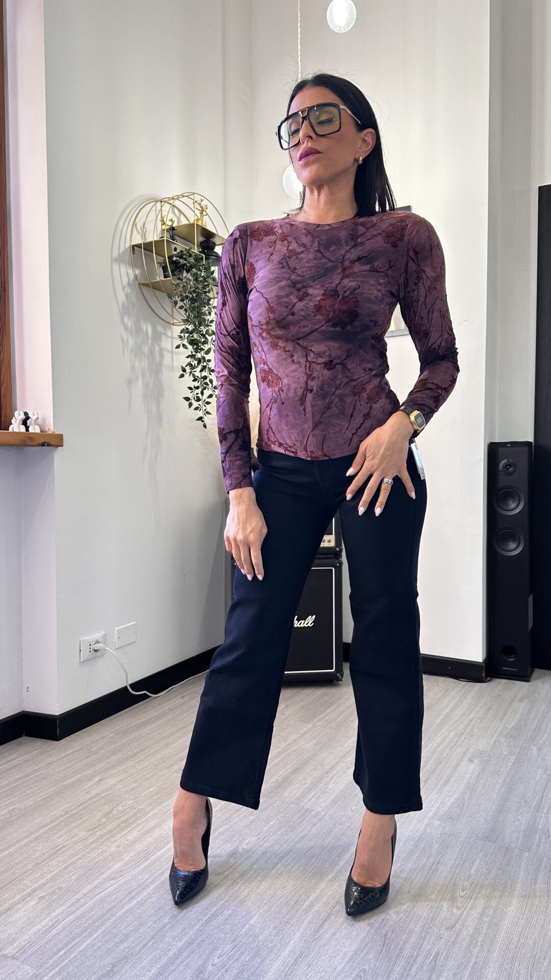 MAGLIA AUTUMN BORDEAUX