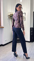 MAGLIA AUTUMN MARRONE