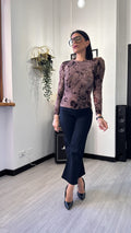 MAGLIA AUTUMN MARRONE