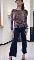 MAGLIA AUTUMN MARRONE