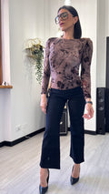 MAGLIA AUTUMN MARRONE