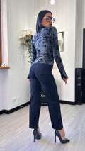 MAGLIA AUTUMN COLLO COREANO GRIGIA