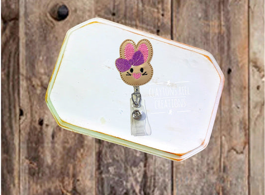 Bunny Badge Reel