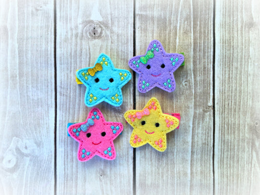 Starfish Hair clip