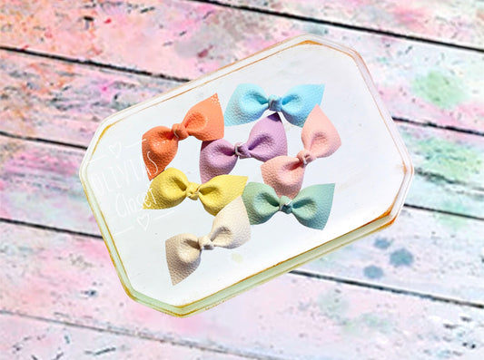 Pastel knotted Hair Bow